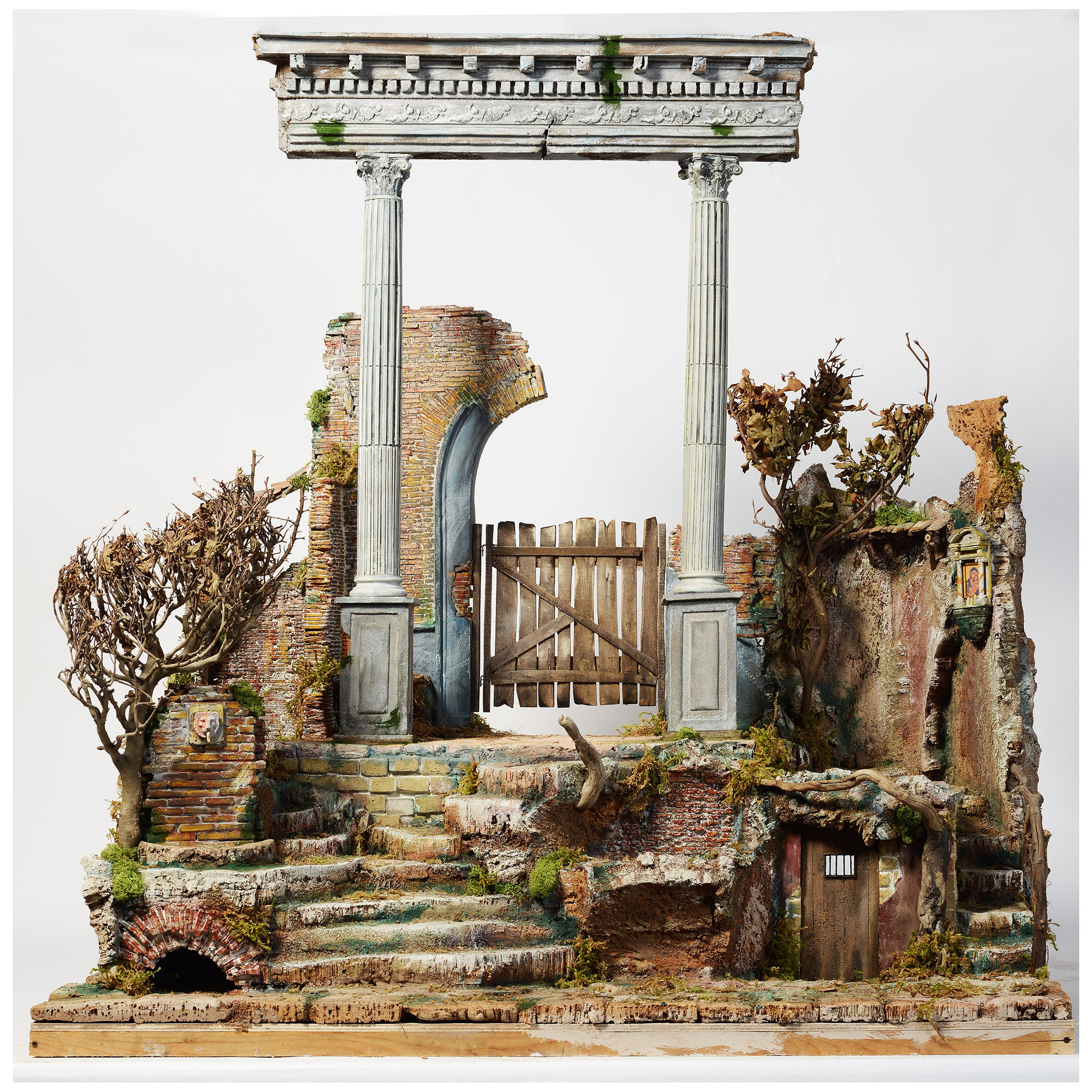 The completed Neapolitan Crib (Chapel Royal, Dublin Castle).