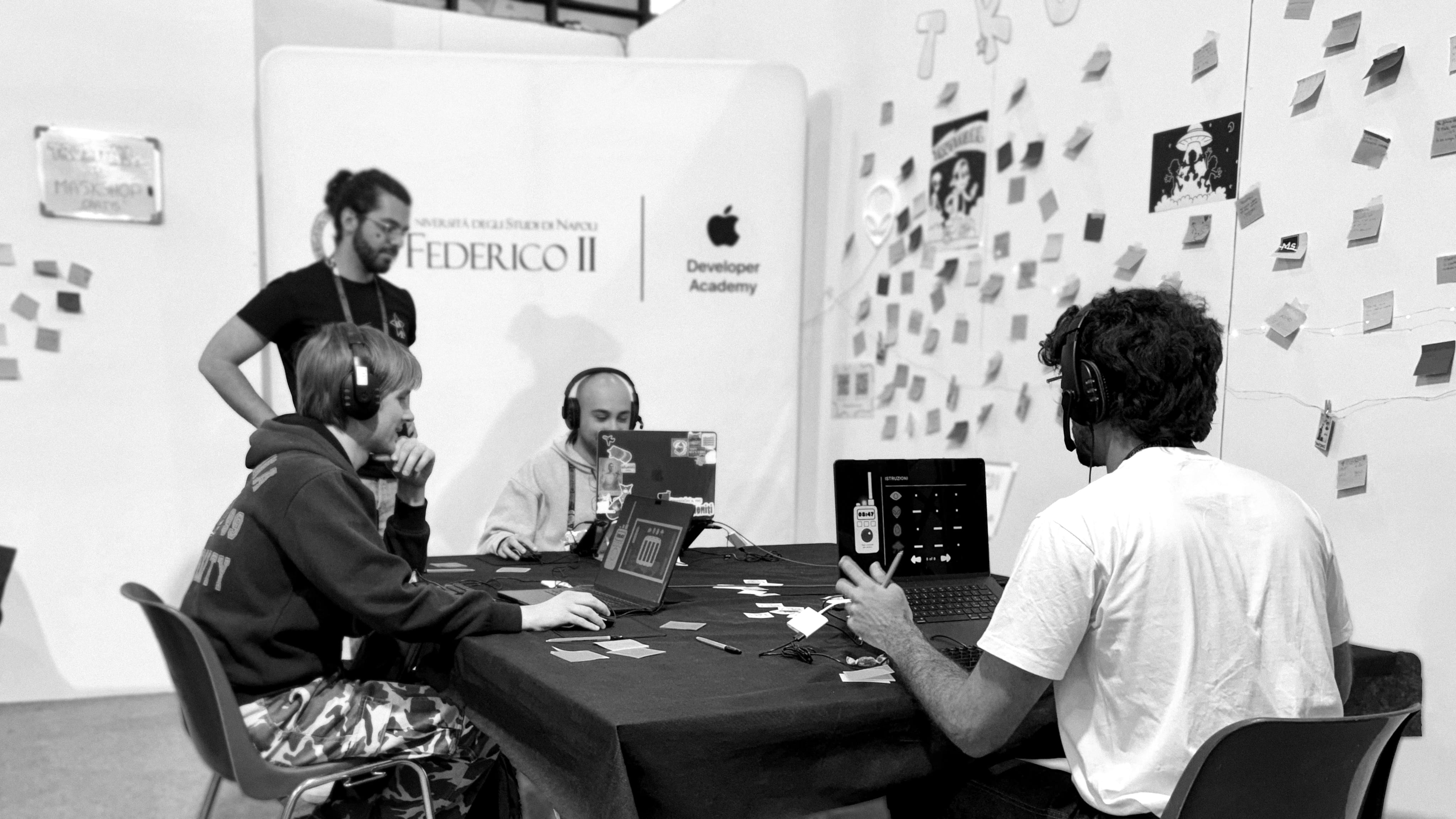 Apple Developer Academy at Napoli Comicon 2026.