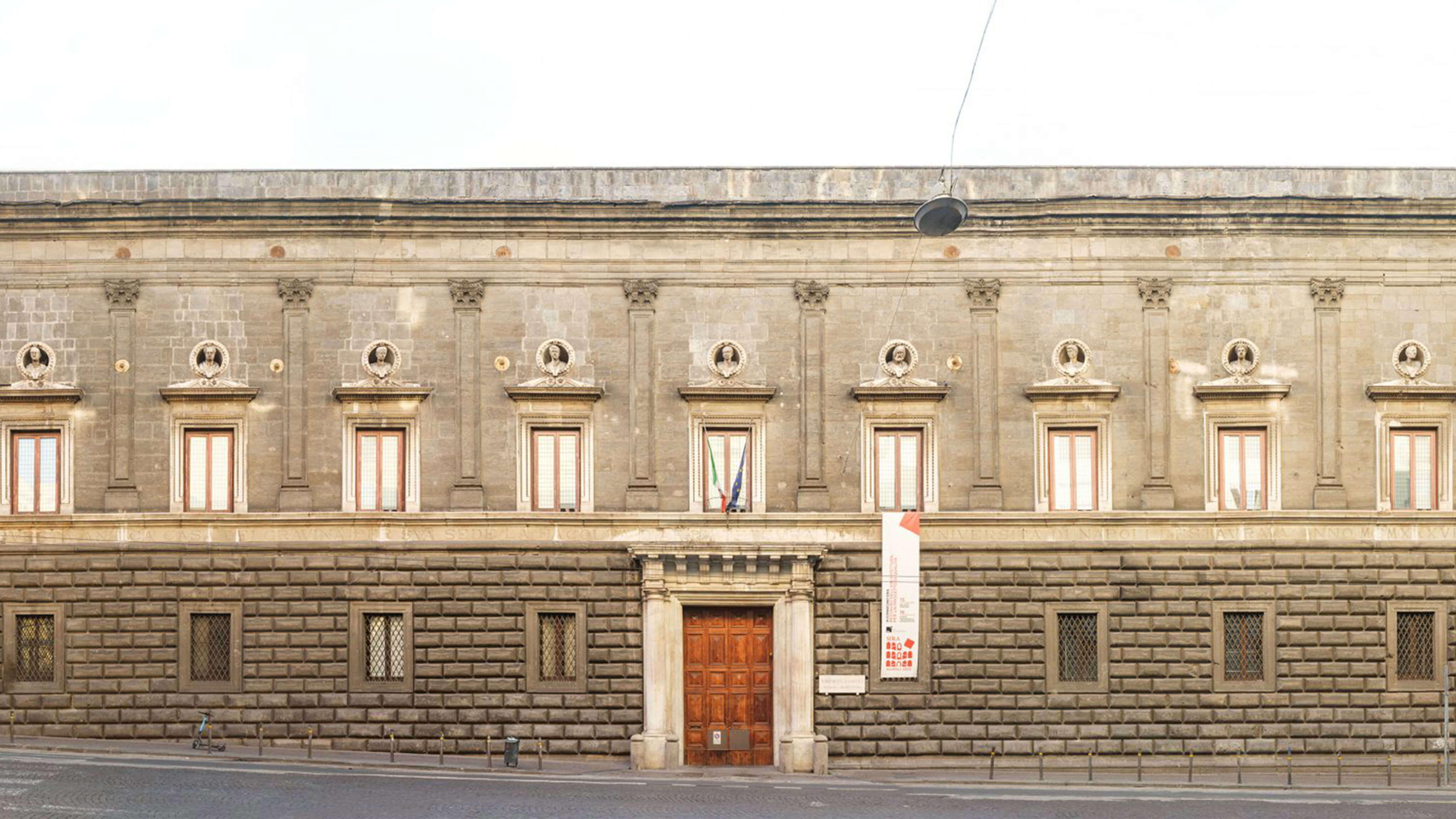The Orsini di Gravina Palace exemplifies Renaissance architecture influenced by Tuscan and Roman styles in Naples. Since 1936, it has served as the primary seat of the Faculty of Architecture at the University of Naples Federico II. Photo by Mario Ferrara.